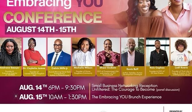 Embracing YOU Conference Brings Women in Business and Faith Together in Maryland Aug. 14-15th